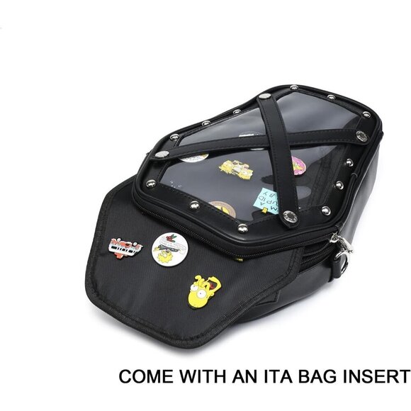 Ita Bag Backpack Gothic Coffin Shape Fashion Purses and Handbags Halloween main image 6